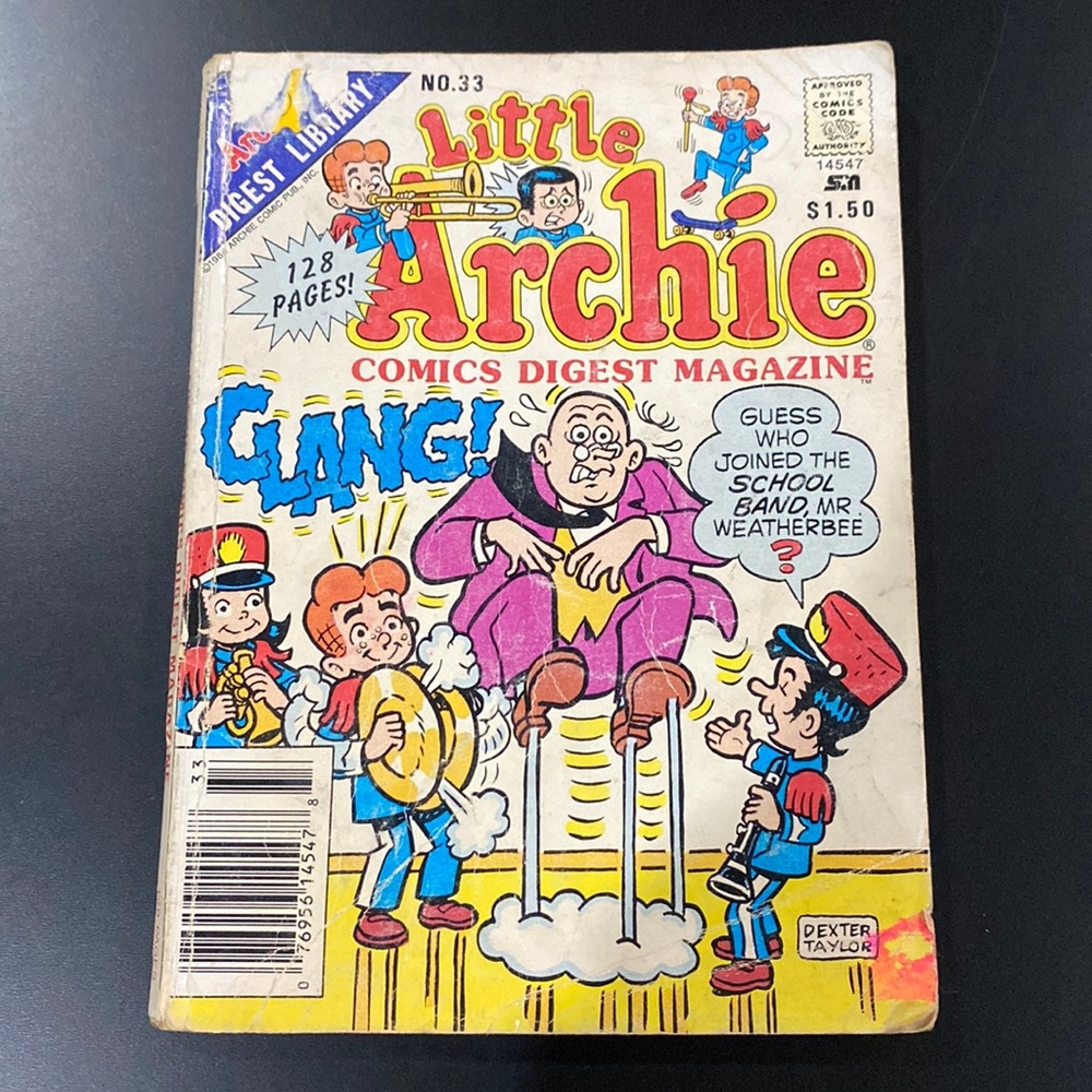 Archie Comic Book | Little Archie #33 (1988) - Digest Magazine